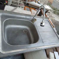 سینک تک قلو با شیر