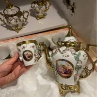 چینی گل برجسته برند آنیل