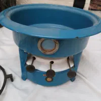 چراغ خوراک پزی سه فیطیله نفتی سالم قدیمی