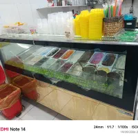 فروش وسایل بستنی فروشی . فوری