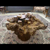 میز دست ساز ، آباژور و میز اتو