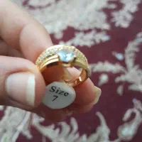 انگشتر زنانه رنگ ثابت