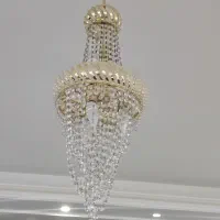 لوستر ۴ شعله کریستالی