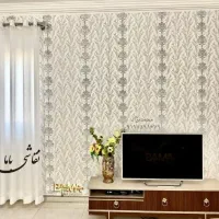 رنگ کاری ساختمان طرح کاغذ دیواری درب وپنجره