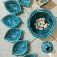 ست فیروزه ظروف سفره هفت سین