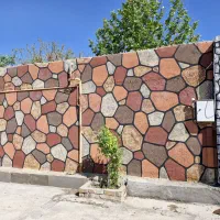 نقاشی طرح سنگ و طرح آجر