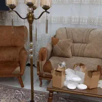 آواژور کنارسالنی فلزی ۴ شعله آکبند زیر قیمت