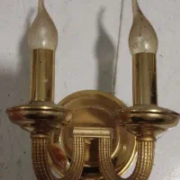یه عدد چراغ خواب قدیمی اب طلا کاری شده