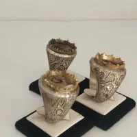 رکاب دست ساز قلم زنی شده