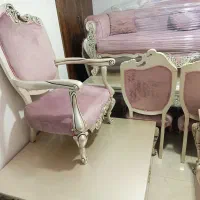 مبل ۷ نفره ومیز نهار خوری ۶ نفره