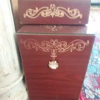 سطل آشغال و جای دستمال کاغذی