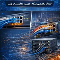 خدمات تخصصی شبکه، دوربین مداربسته و ویپ پارس گستر