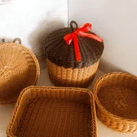 سبد حصیری