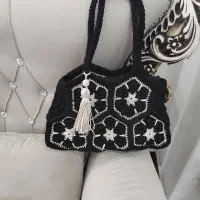 کیف دست بافت