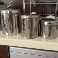 پاسماوری و جا ادویه استیل قدیمی نو نو