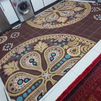 گلیم فرش ۹متری تمیز و شسته شده