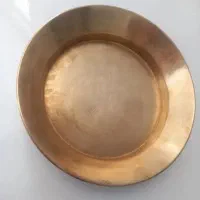 بشقاب برنجی قدیمی