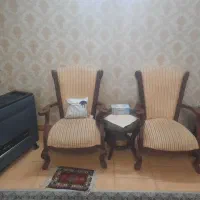 ۱ دست مبل نیمه استیل و راحتی