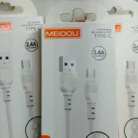 کابل شارژMeidouمدل B008تایپ C، فست شارژانتقال داده