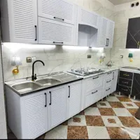 کابینت آماده هود سینک گاز/ام دی اف فلز هایگلاس...|مصالح و تجهیزات ساختمان|خمینی‌شهر, |دیوار
