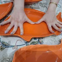 ۴ عدد ظرف سرامیکی