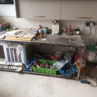 میز کار صنعتی ۱۰۰ ×۲۰۰س