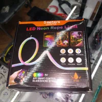 هوشمند LED NEON RGB IC  برنامه پذیر ،صوتی 5 متری