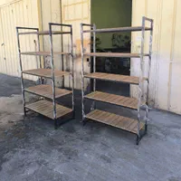 قفسه/استند / نظم دهنده چوب فلز /کد 016