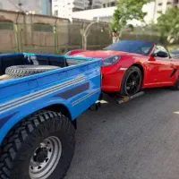 یدکش خودروبر یدک کش جرثقیل چرخگیر ۲۴ساعتی