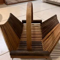 سبد میوه سبزی نان چوبی قابل شستشو