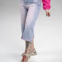 شلوار جین و پارچه ای