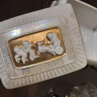 ظرف شکلات خوری قدیمی انتیک
