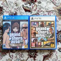 gta v ps5 و gta trilogy ps4