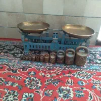 ترازو با کپه برنجی