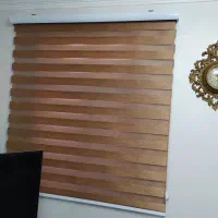 پرده زبرا جفت