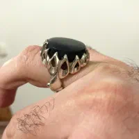 انگشترهای جزع یمنی،شجر افغان و سه پوست قائن