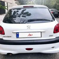 206Tu3مدل1384سفیدکمیاب خوشگل فروش،معاوضه پرایدوانت|خودرو سواری و وانت|تهران, سعادتآباد|دیوار