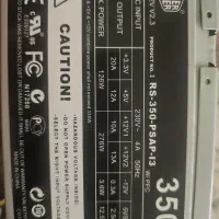 پاور Cooler Master 350W مدل RS-350-PSAP-I3 سالم