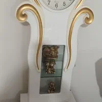 ساعت ایستاده  شیک  وسالم چراغ دار