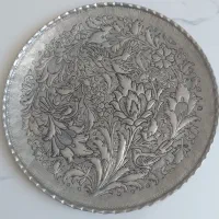 سینی مسی قلمزنی شده