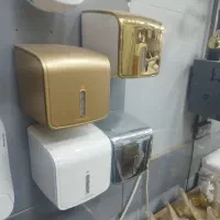 جا دستمال و جا مایع و فلاش تانک