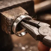 خرید زنجیر نقره مردانه کهنه سیاه شده بدون فاکتور/۶