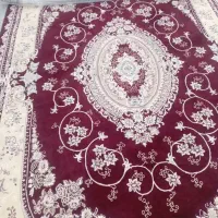 فرش 9و6متری یک شکل به همراه یک جفت پشتی