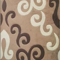 قالیچه گل برجسته