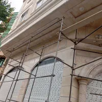 سنگ کاری نما رومی وباربیکیووابنما وصراحی