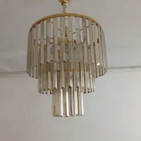لوستر کریستالی بسیار زیبا نو