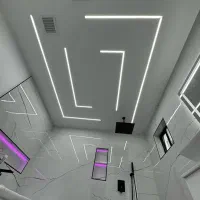 اجرای کناف  سقف کاذب سقف سرویس pvc