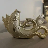 مجسمه ماهی طلایی جنس رزین