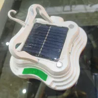 چراغ شارژی خورشیدی با خروجی شارژ گوشی