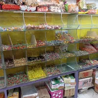 دکور‌-استند-ویترین‌آجیل‌فروشی